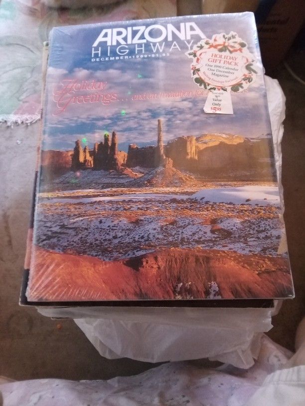 75 Assorted Arizona Highways With Calendar 