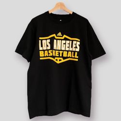 VINTAGE ADIDAS LA LAKERS TEE SIZE LARGE