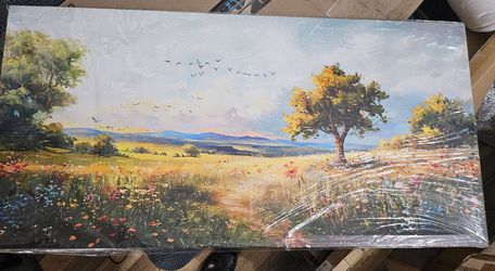 Canvas painting 40x20 new