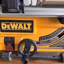 Dewalt Job site Table saw DW745