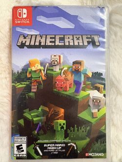 NintendoSwitch Minecraft/Super Mario Mash Up Game
