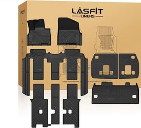 LASFIT Floor Mats & Backrest Mats & Cargo Mat for Kia Carnival Hybrid 2026 2025