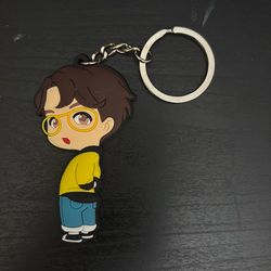 Hobi rubber keychain