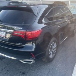 Acura MDX 2018 Exterior Black Interior Black 