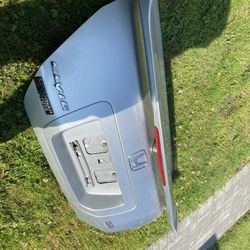 2006-2011 honda civic coupe base or si trunk lid alabaster silver $300 