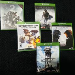 Xbox One Adventure Video Game Lot