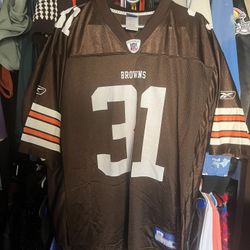 Men XL Browns Jersey 
