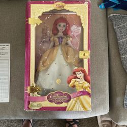 Enchanted Ariel Porcelain Doll 