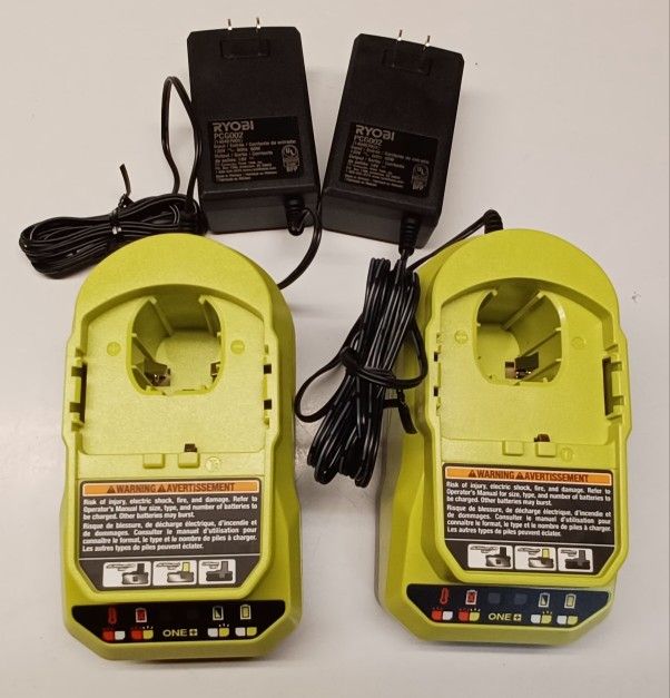 Ryobi 18v PCG002 Battery  Charger. 2 Available *New Condition*