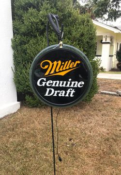 Miller Genuine Draft Beer Neon Sign