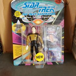 Star Trek The Next Generation Action Figures With Space Caps By Playmates