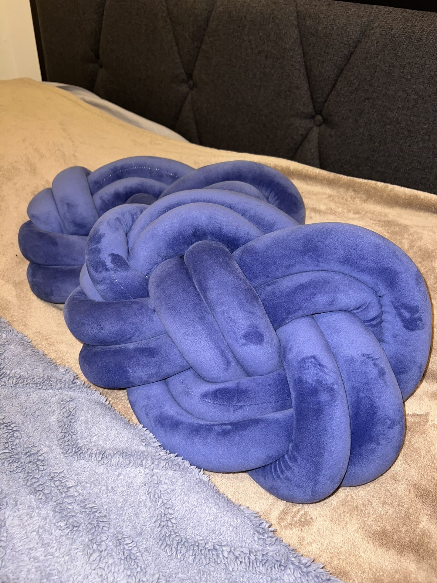 Blue Throw Pillows For Sofa