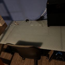 IKEA Hexagonal Glass Table 