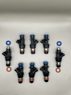 Set of 8pcs Genuine Fuel Injectors for 99-06 GM Chevy GMC Truck 4.8L 5.3L 6.0L