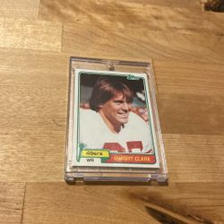 Topps Dwight Clark (Rookie)