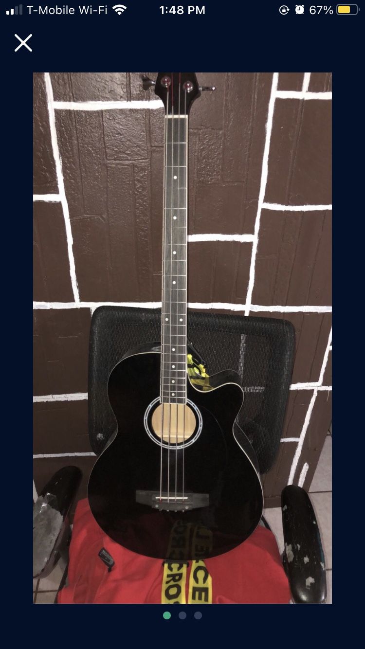 4 String Acoustic Bass 