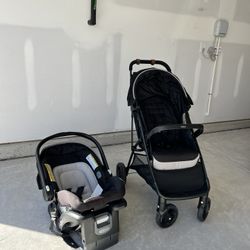 Stroller And Baby Seat Set