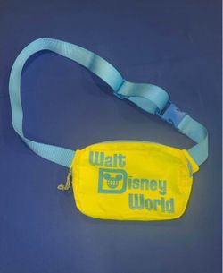 Disney world neon Fanny pack