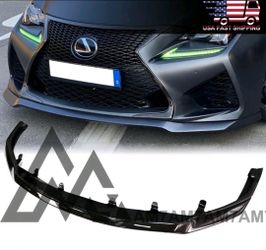 AT Style Carbon Fiber Front Lip Spoiler For 2015 2016 2017 2018 Lexus RC-F USC10