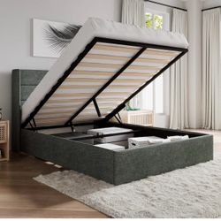 O180 $230 King Size Lift Up Storage Bed