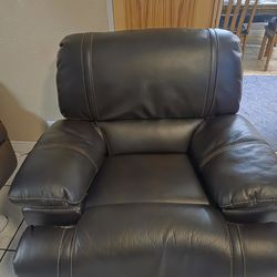 Leather Rocking Recliner