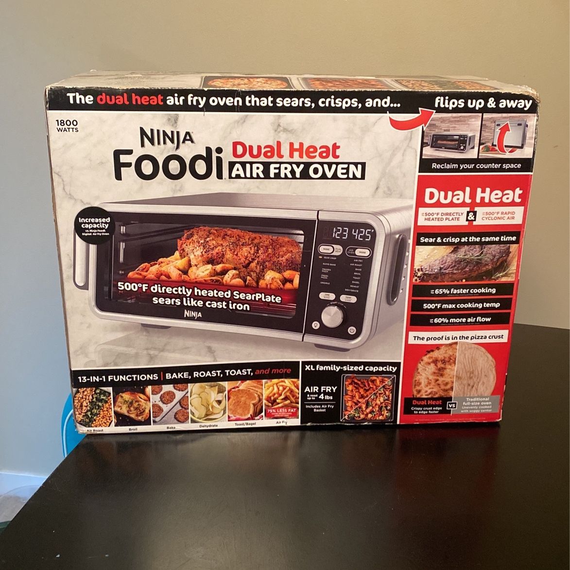 Ninja Foodi Duel Heat Air Fry Oven (13-1 Functions) for Sale in