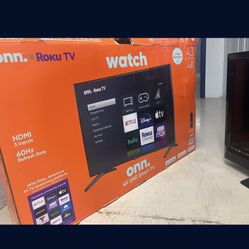 4K HDTV ONN 43” Brand New