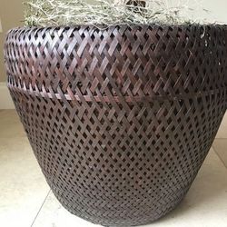 Large Wicker Plant Basket