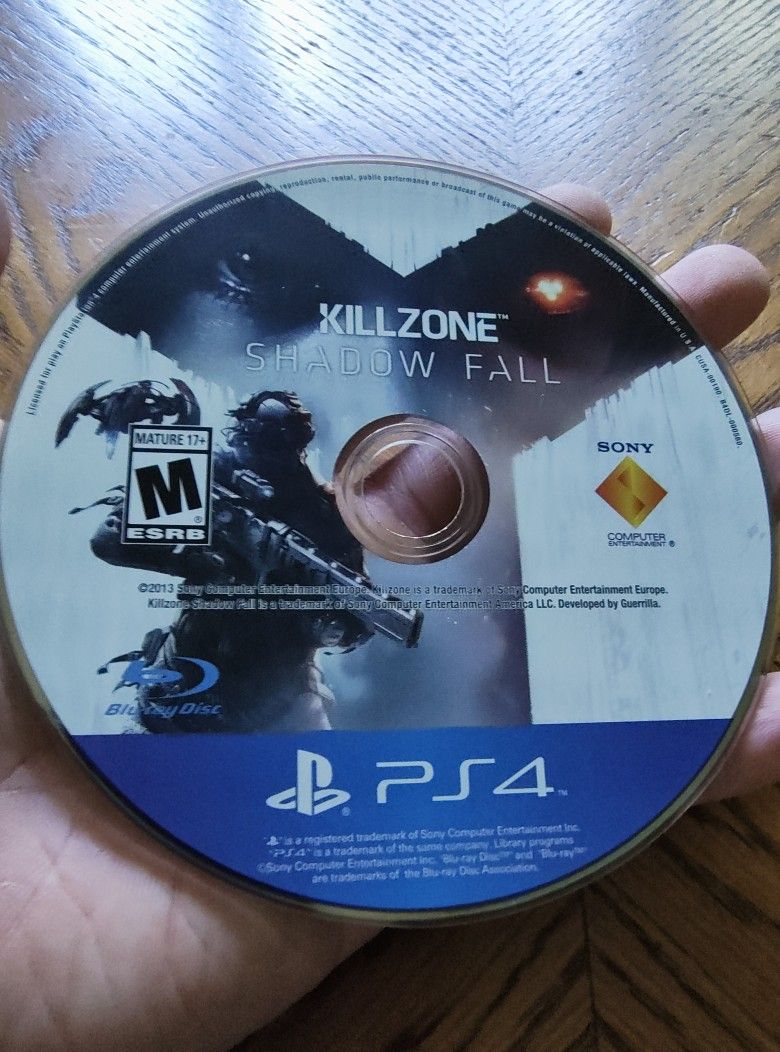 Killzone: Shadow Fall (PS4) – Disc Only – Tested & Working