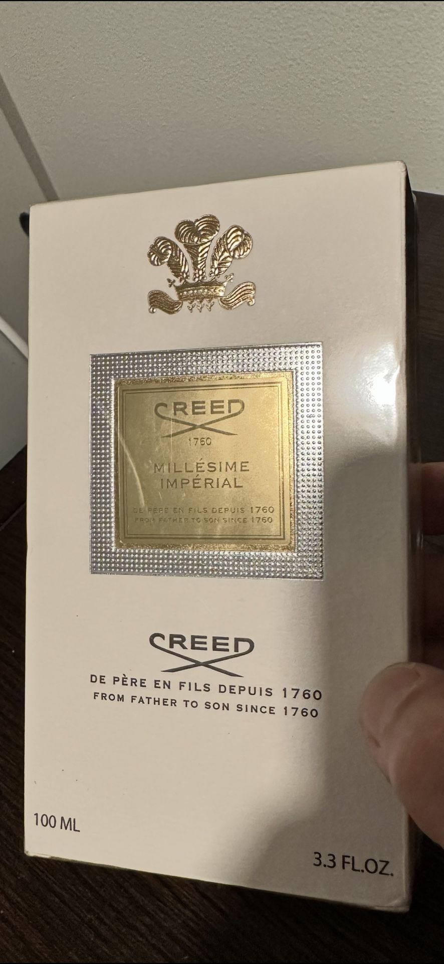 Creed Gold Millesime Imperial Eau de Parfum Spray, 3.3 oz (100 Ml) Brand new!!!