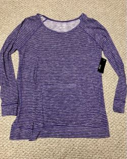 Ladies Purple Shirt XL New