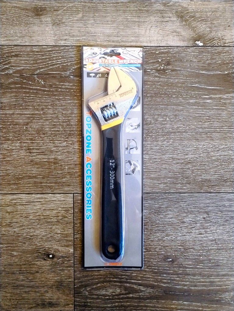 NEW adjustable wrench 12'-300mm / nuevo llave ajustable
