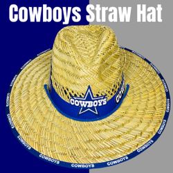 Dallas Cowboys straw hat (Great Father’s Day Gift 🎁) Same Day Shipping If Paid By 3pm (I Also Have Other Team’s)  