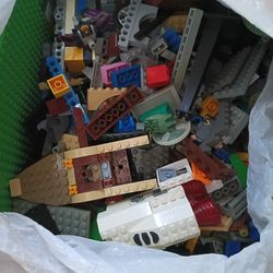 Assorted Crates Of Legos 