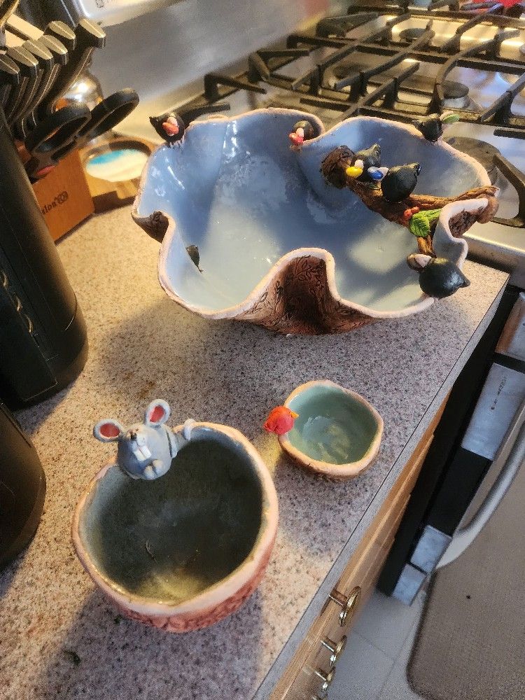Hand Crafted M&M Bowls 