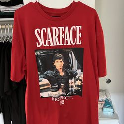 SCARFACE TEES (SIZE XL)