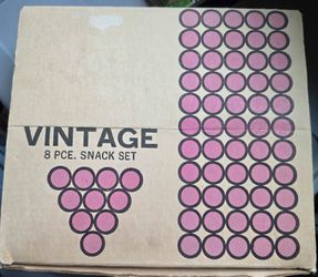 Vintage Tea & Snack Set