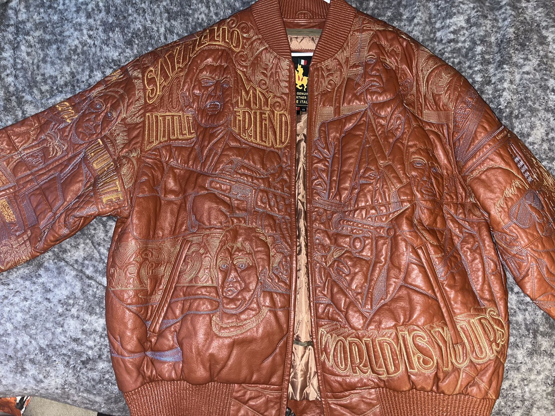 Scarface Leather Jacket