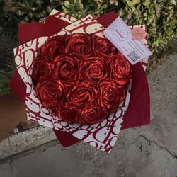 Eternal Glitter Bouquet ✨🌹