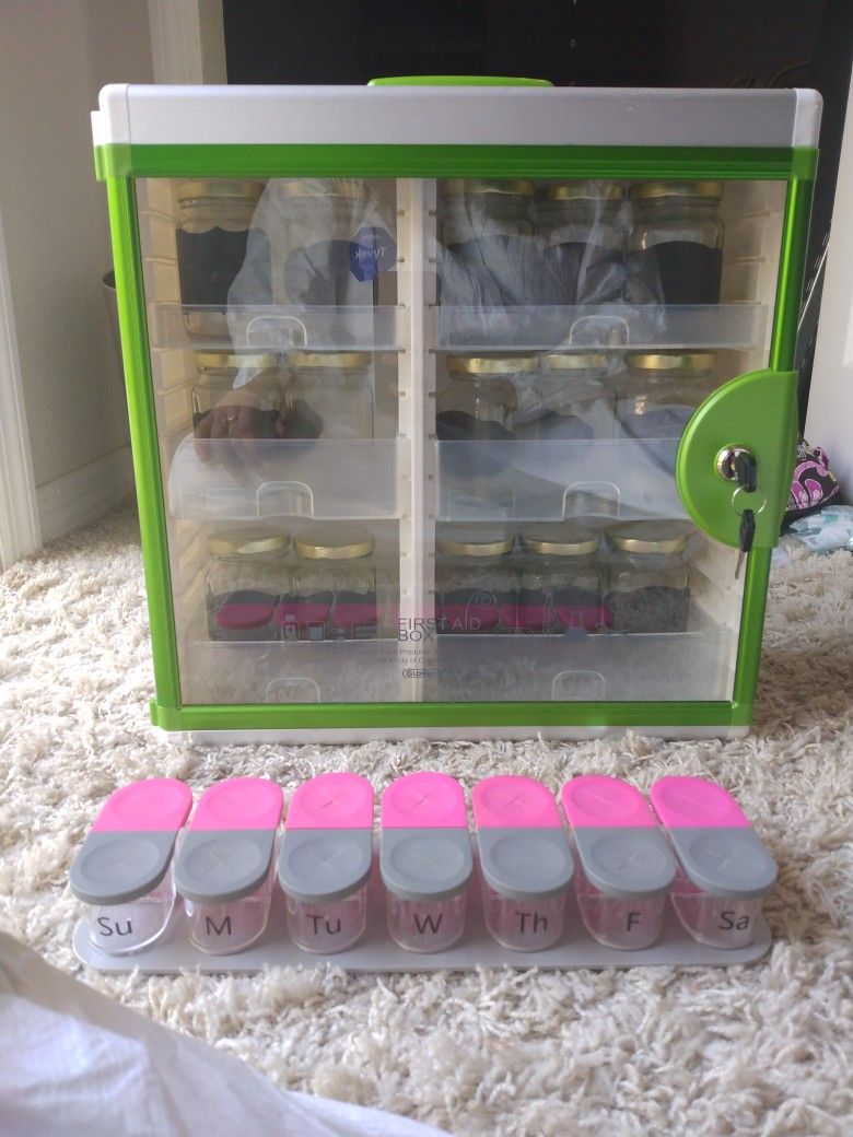 Vitamin/Medicine Lockbox