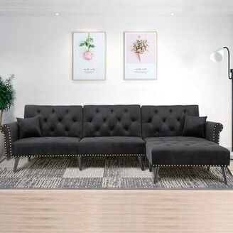 Black Folding Couch