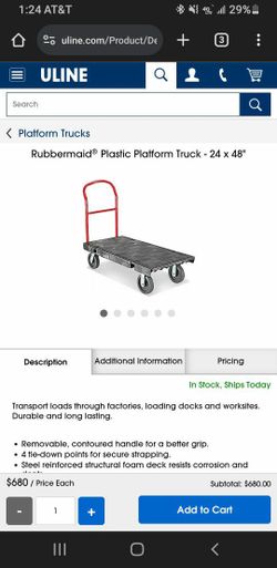 Rubbermaid Commercial Cart