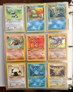 Vintage 1999 Pokémon Card FULL COLLECTION 🚨