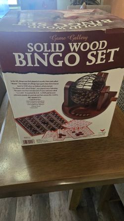 Bingo set with 1000s of bingo cards great for clubhouse