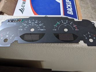 2011 Jeep Rubicon JK Gauge Cluster Screen