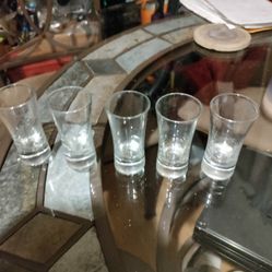 6 Shot Glasses 