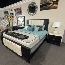 4 Pc King Bedroom Set 
