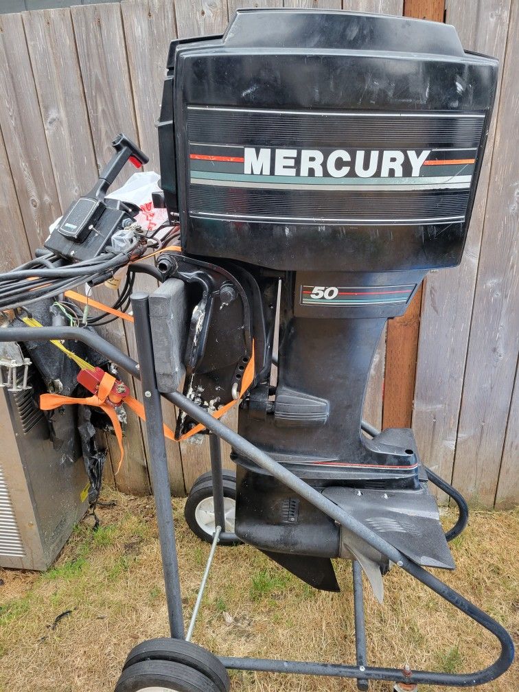 1986 Mercury 50 hp 2 stroke for Sale in WA OfferUp