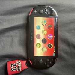 Modded Black N Pink Sony PS VITA 2000 **NEED GONE**