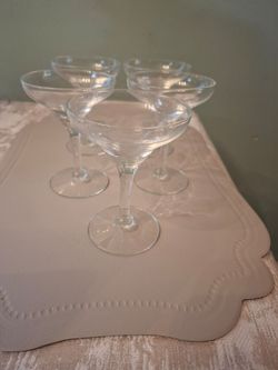 Coupe Glasses -- five